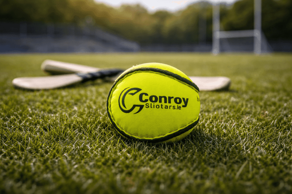 yellow sliotar
